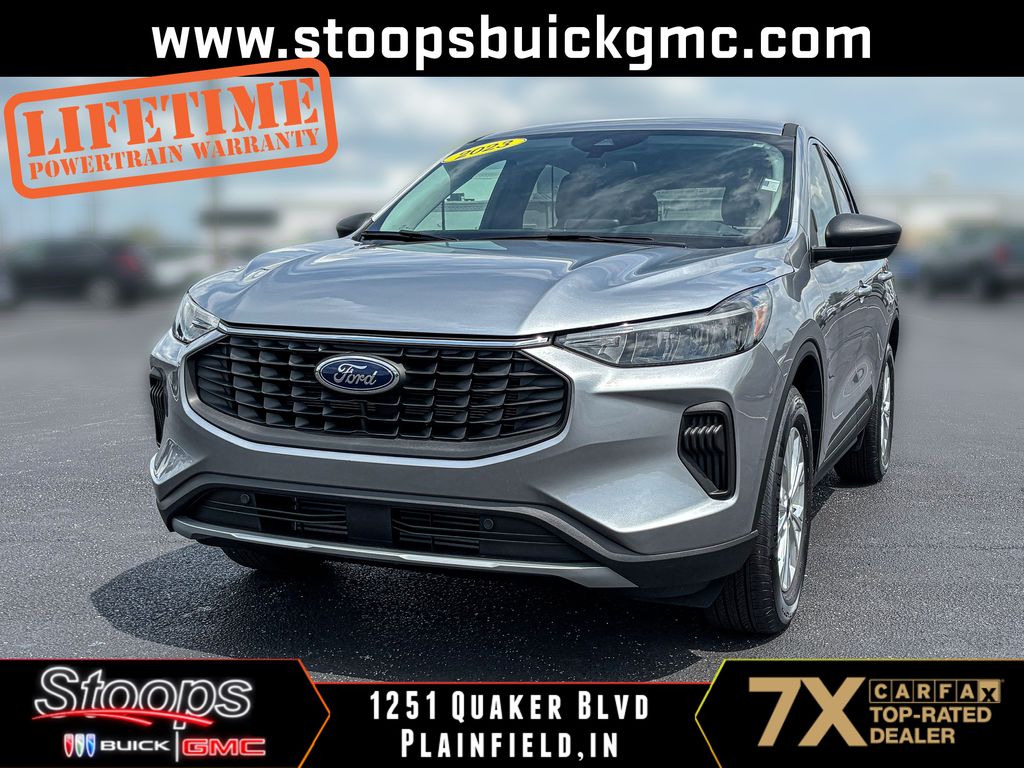 Silver Metallic 2023 Ford Escape SUV / Crossover All-Wheel Drive 8-Speed Automatic