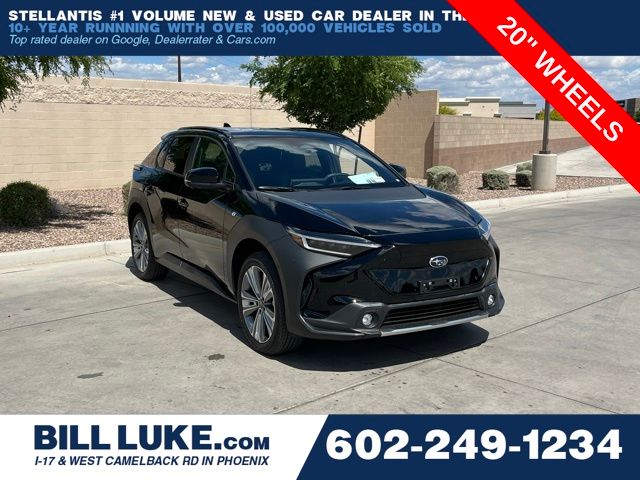 Galactic Black 2025 Subaru Solterra Limited AWD SUV / Crossover All-Wheel Drive 1-Speed Automatic