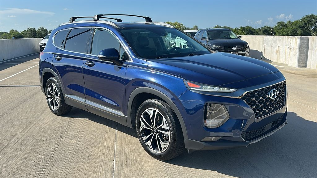 2020 Hyundai Santa Fe Limited Blue at Community Honda