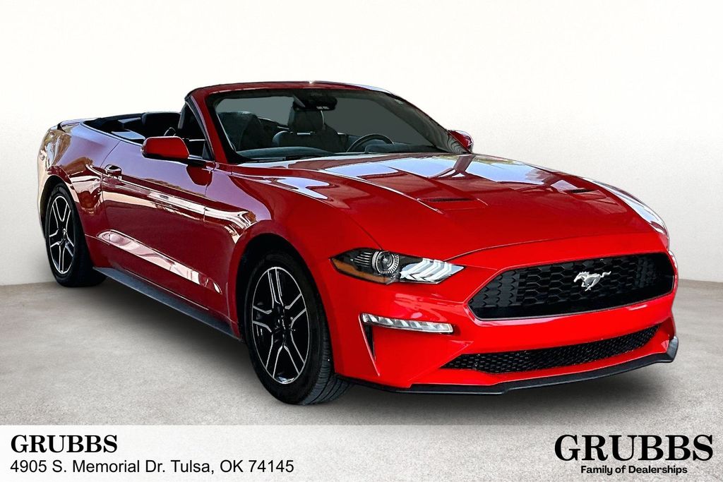 Race Red 2022 Ford Mustang Convertible Rear-Wheel Drive Automatic