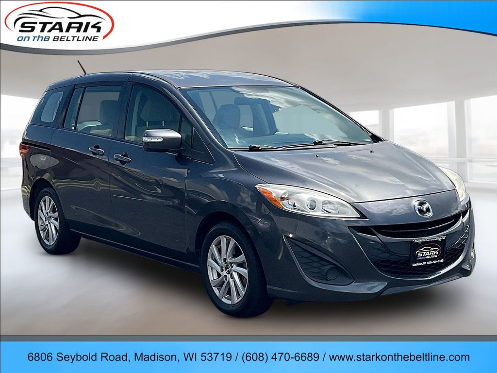 Meteor Gray Mica 2014 Mazda MAZDA5 Minivan Front-Wheel Drive 5-Speed Automatic Overdrive