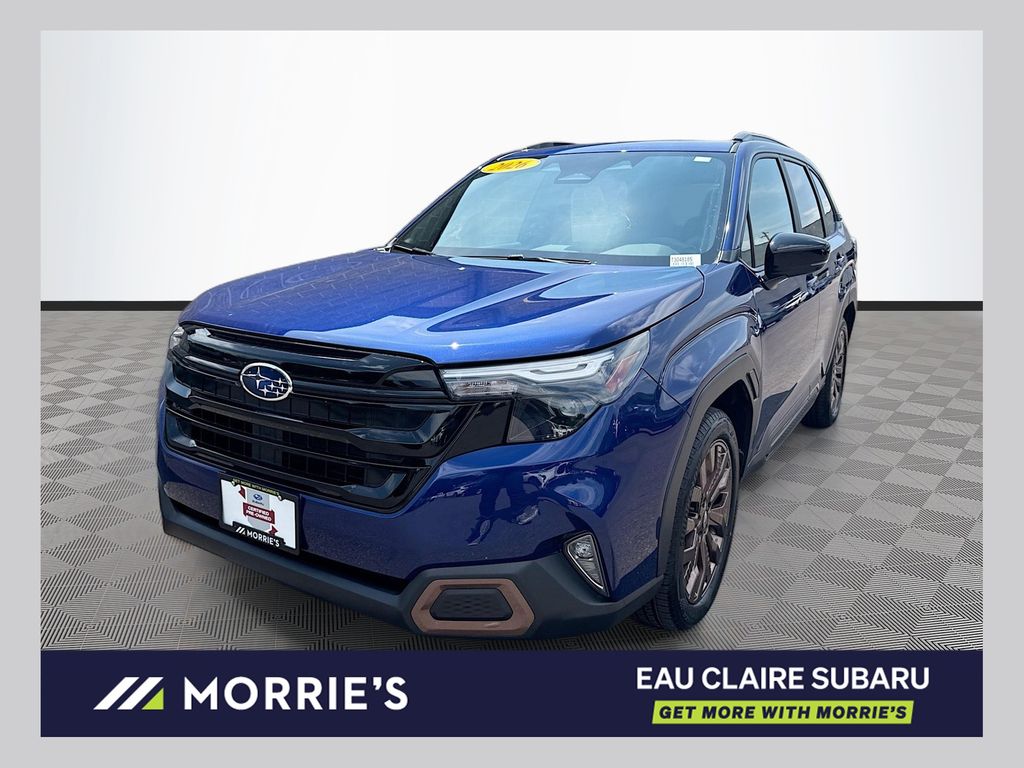Sapphire Blue Pearl 2026 Subaru Forester SUV / Crossover All-Wheel Drive Continuously Variable Transmission