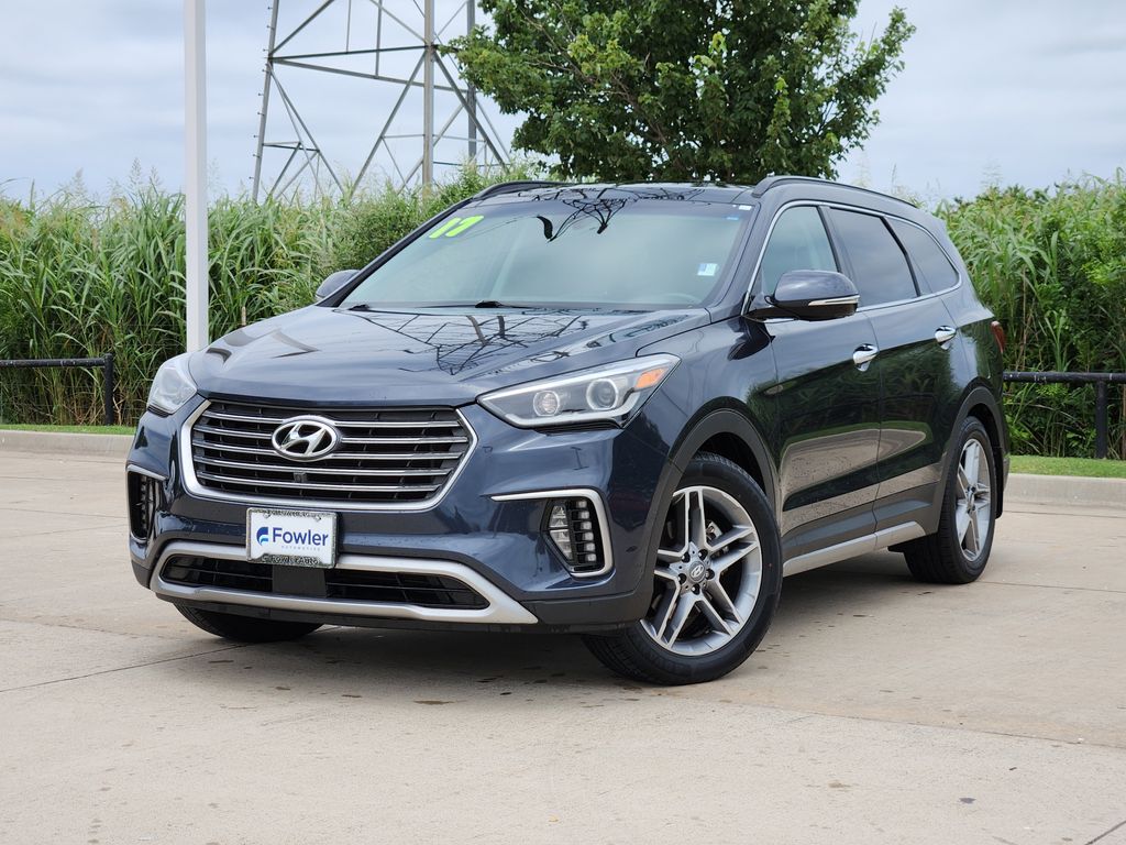Night Sky Pearl 2017 Hyundai Santa Fe Limited Ultimate FWD SUV / Crossover Front-Wheel Drive 6-Speed Automatic