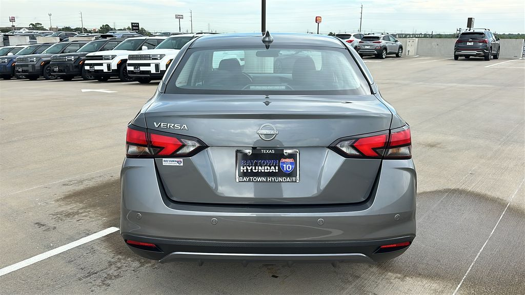 2025 Nissan Versa 1.6 SV Gray at South Houston Nissan