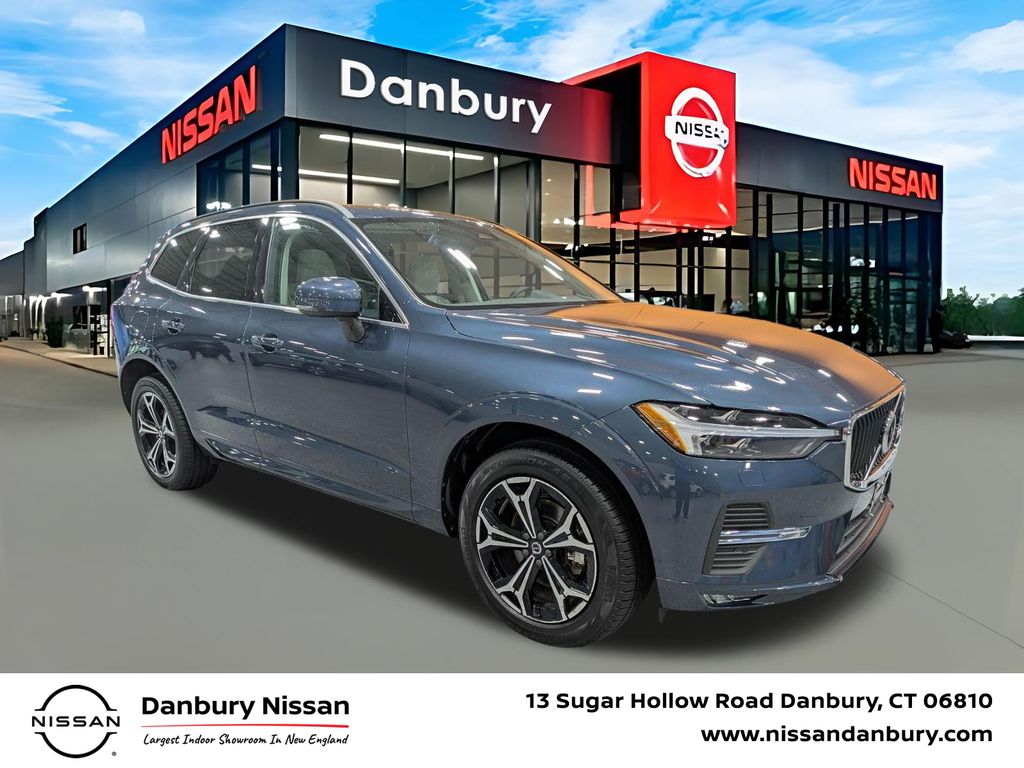 Denim Blue Metallic 2022 Volvo XC60 SUV / Crossover All-Wheel Drive Automatic
