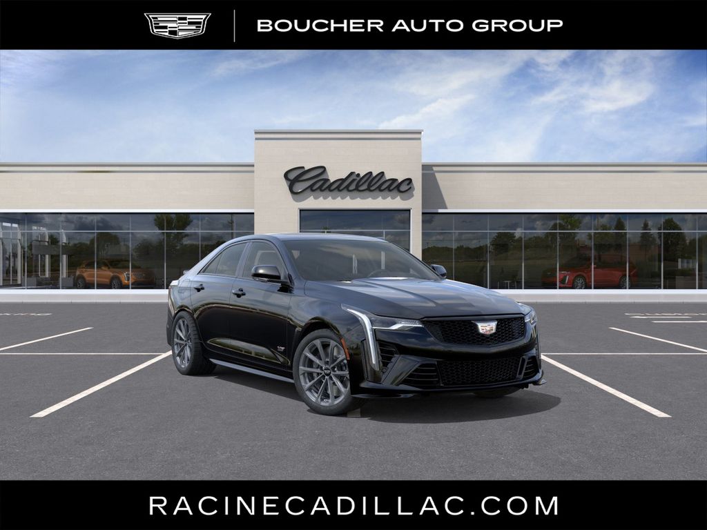 Black Raven 2026 Cadillac CT4-V Blackwing Sedan Rear-Wheel Drive Automatic