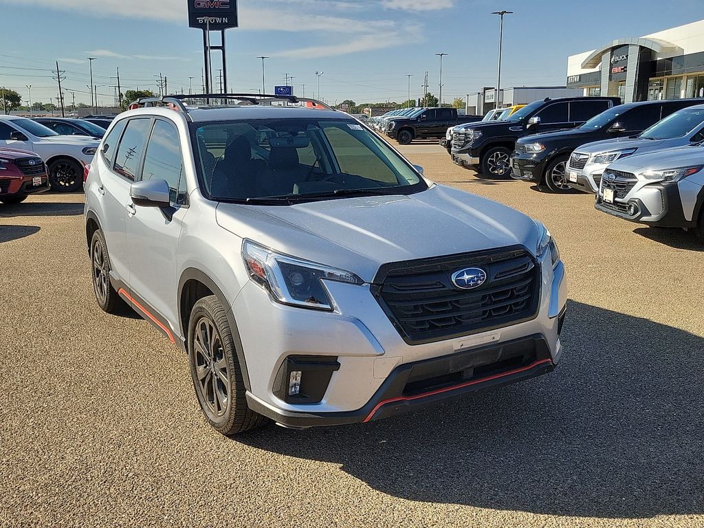 2023 Subaru Forester Sport Silver at Brown Buick GMC
