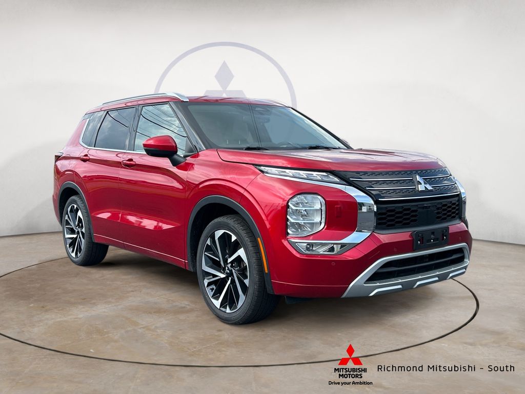 Red 2023 Mitsubishi Outlander SUV / Crossover All-Wheel Drive Continuously Variable Transmission
