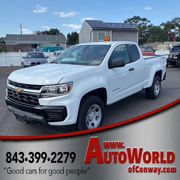 2021 Chevrolet Colorado Work Truck Extended Cab 4WD