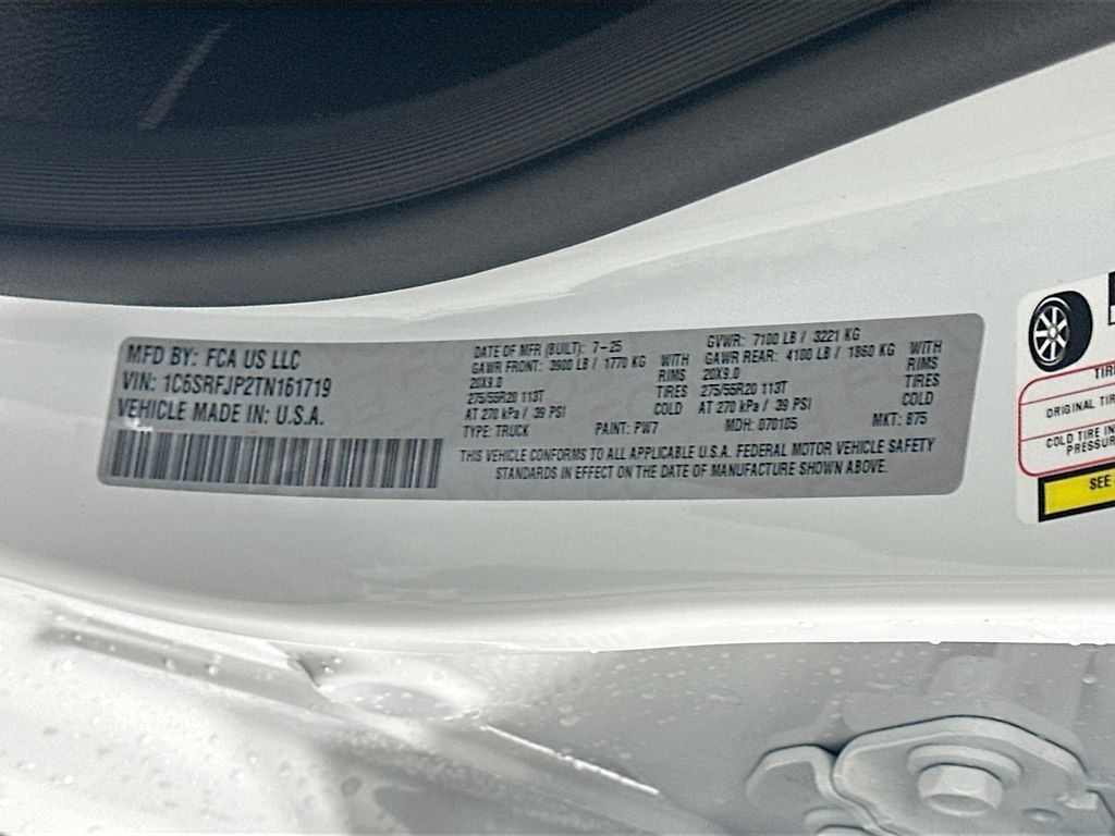 New 2026 White Ram Laramie 12in image 19