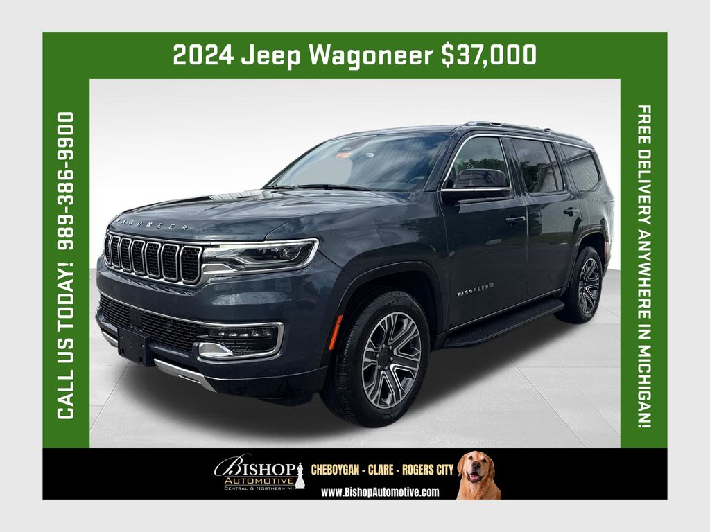 River Rock 2024 Jeep Wagoneer SUV / Crossover Four-Wheel Drive 8-Speed Automatic