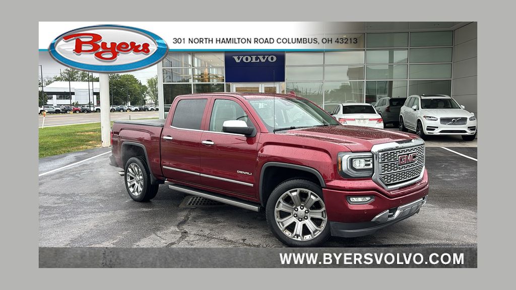 Crimson Red Tintcoat 2017 GMC Sierra 1500 Pickup Truck Four-Wheel Drive 8-Speed Automatic Overdrive