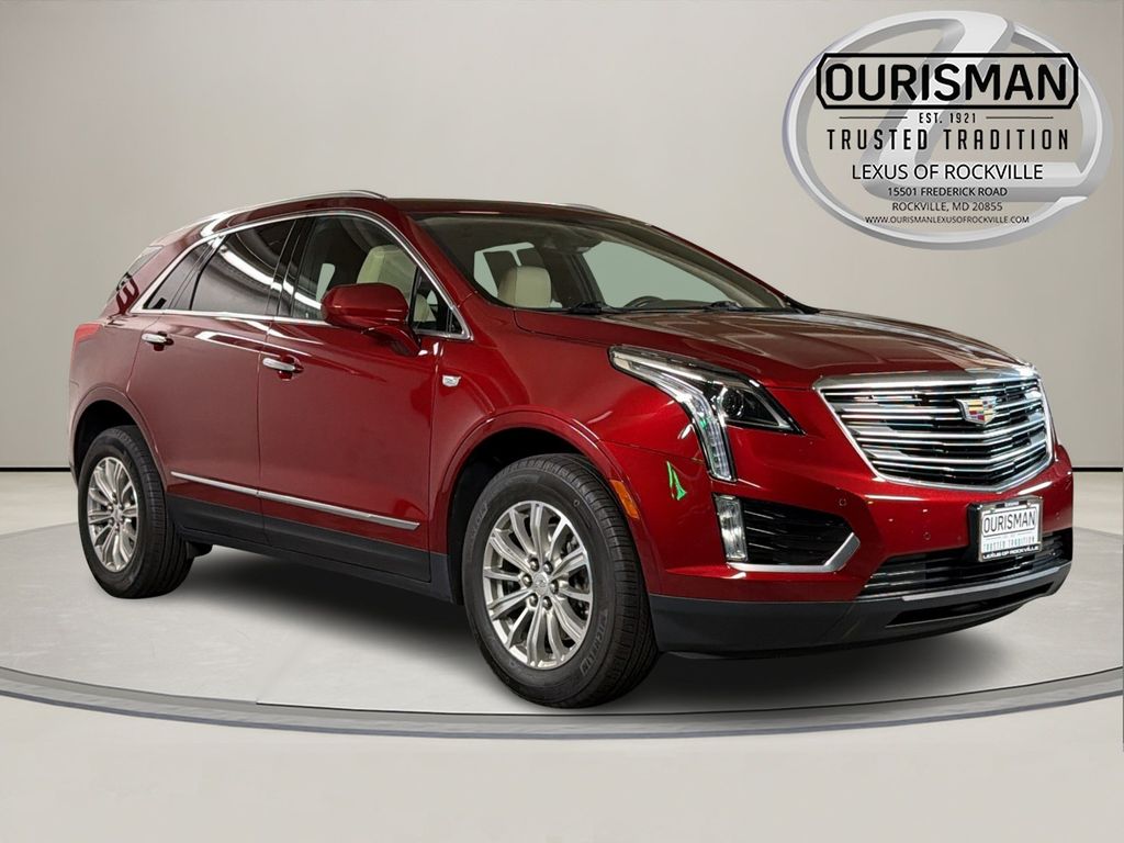Red 2018 Cadillac XT5 SUV / Crossover Front-Wheel Drive 8-Speed Automatic