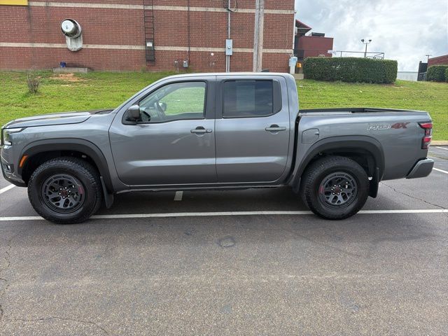 Gray (Gun Metallic) 2025 Nissan Frontier PRO-4X Crew Cab 4WD Pickup Truck Four-Wheel Drive 9-Speed Automatic Overdrive