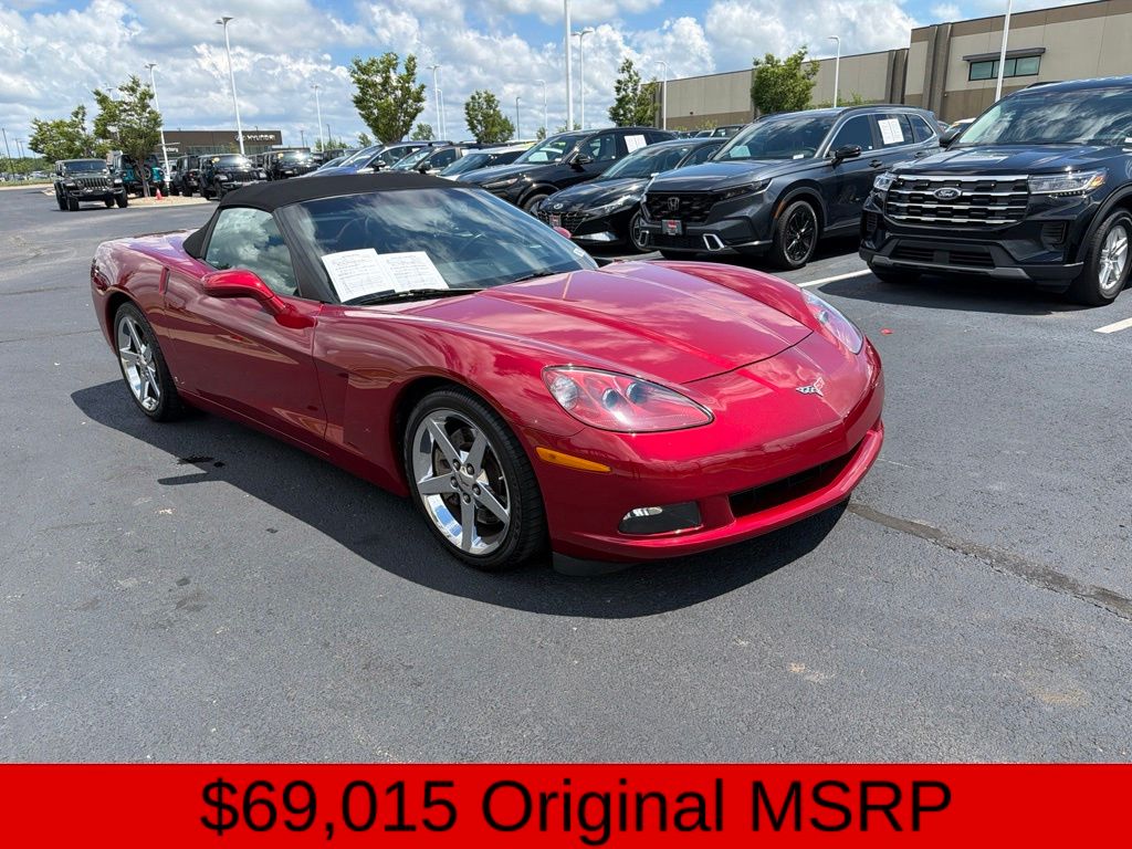 2008 Chevrolet Corvette Convertible RWD