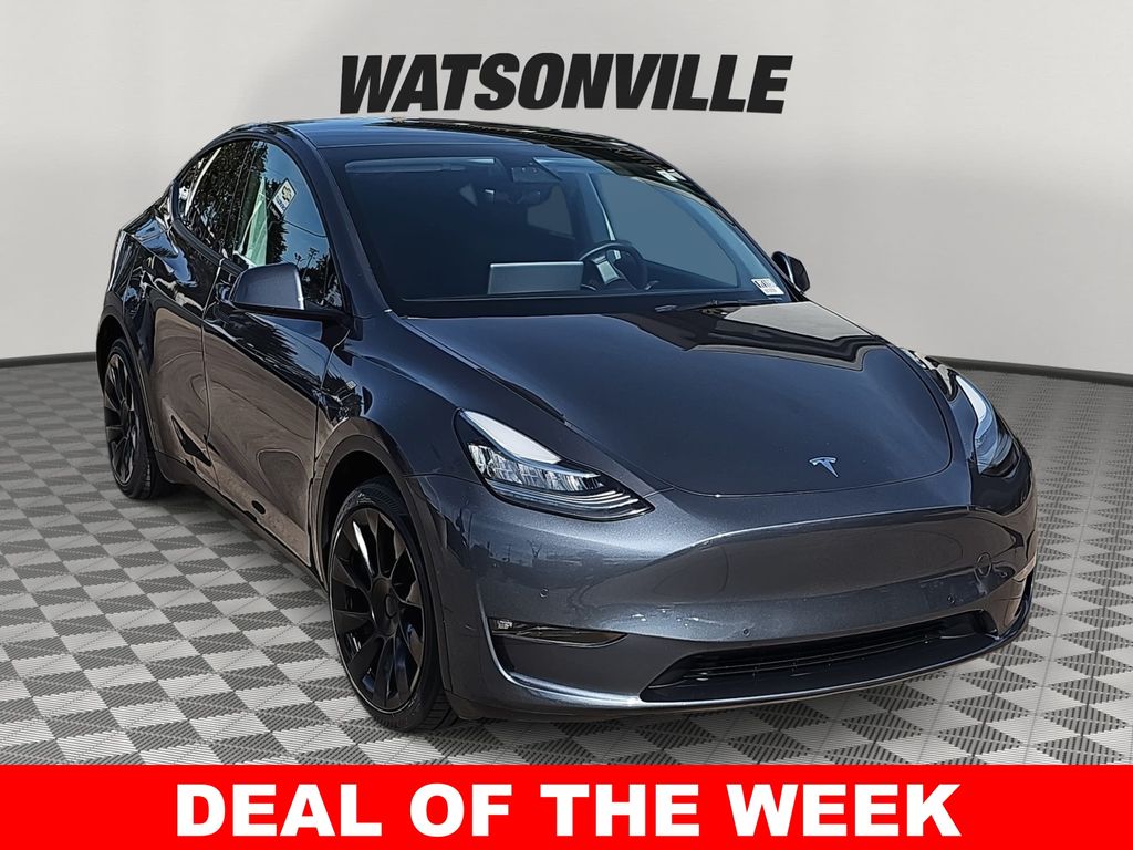 Midnight Silver Metallic 2022 Tesla Model Y Long Range AWD SUV / Crossover All-Wheel Drive 1-Speed Automatic