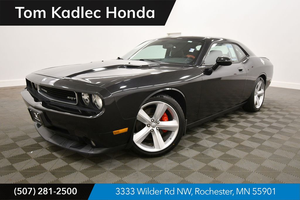 Brilliant Black 2010 Dodge Challenger Coupe Rear-Wheel Drive 6-Speed Manual