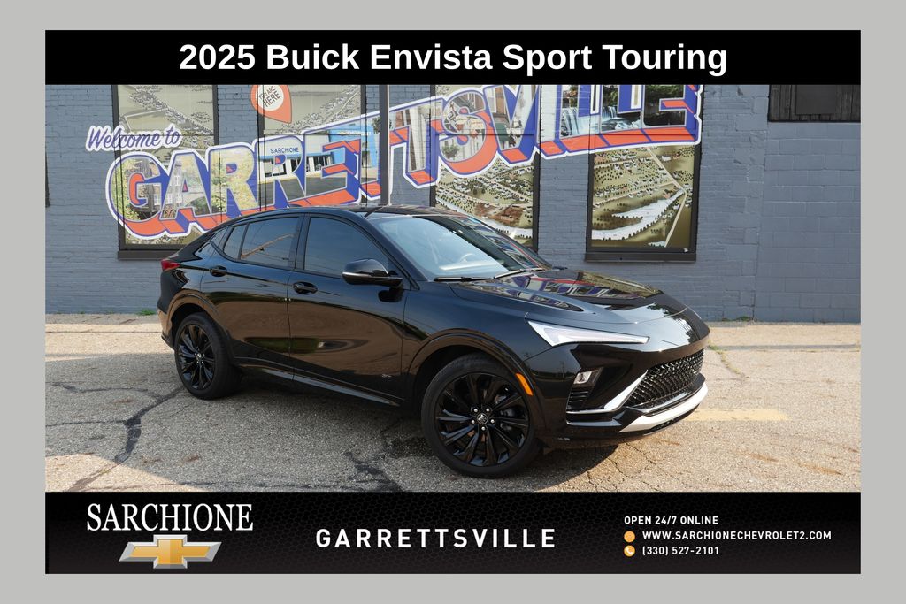 Black (Ebony Twilight Metallic) 2025 Buick Envista SUV / Crossover Front-Wheel Drive 6-Speed Automatic