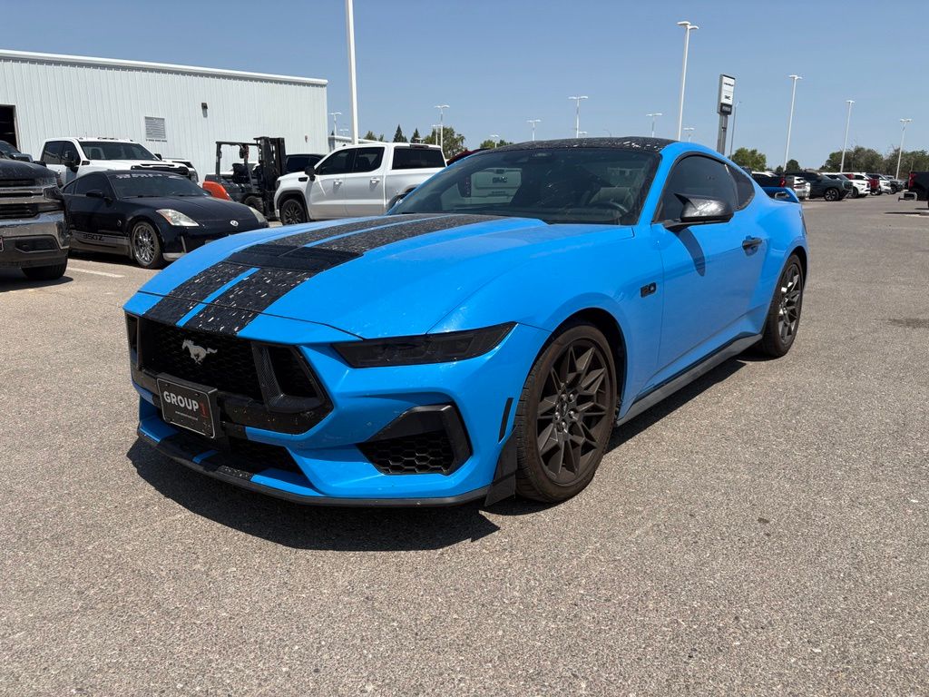 Grabber Blue Metallic 2025 Ford Mustang Coupe Rear-Wheel Drive Automatic