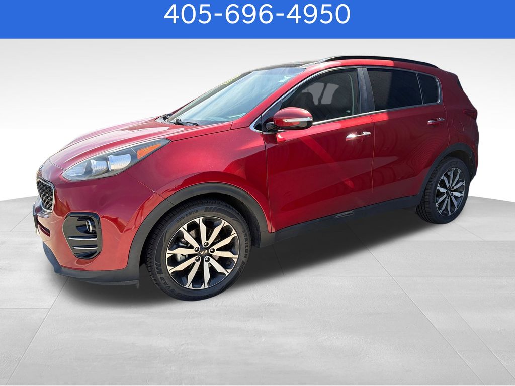Hyper Red 2019 Kia Sportage SUV / Crossover Front-Wheel Drive 6-Speed Automatic Overdrive