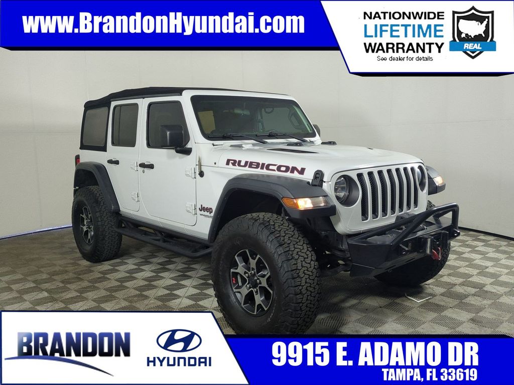 Bright White Clearcoat 2018 Jeep Wrangler SUV / Crossover Four-Wheel Drive 8-Speed Automatic