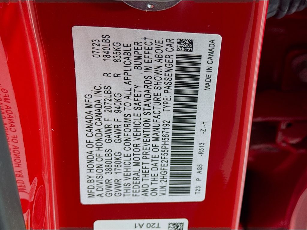 Used Car 2023 Honda Civic  Sport For Sale Under $25,000 In Austin, Texas