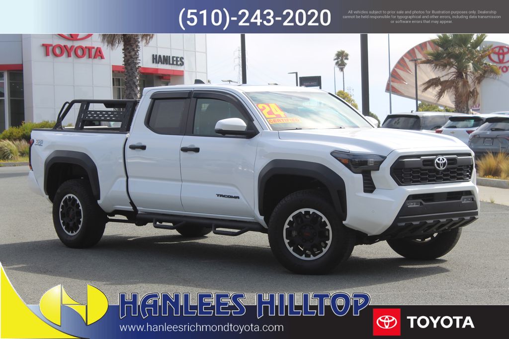 Ice Cap 2024 Toyota Tacoma Pickup Truck Four-Wheel Drive 8-Speed Automatic