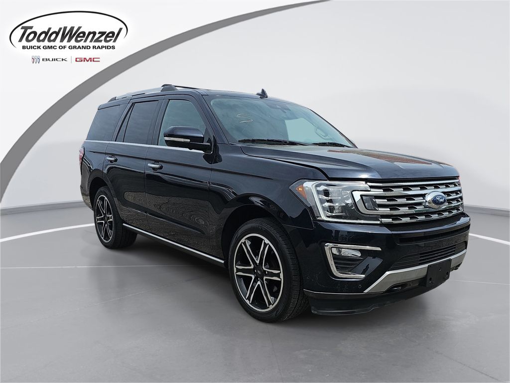 Blue Metallic 2021 Ford Expedition Limited 4WD SUV / Crossover Four-Wheel Drive Automatic