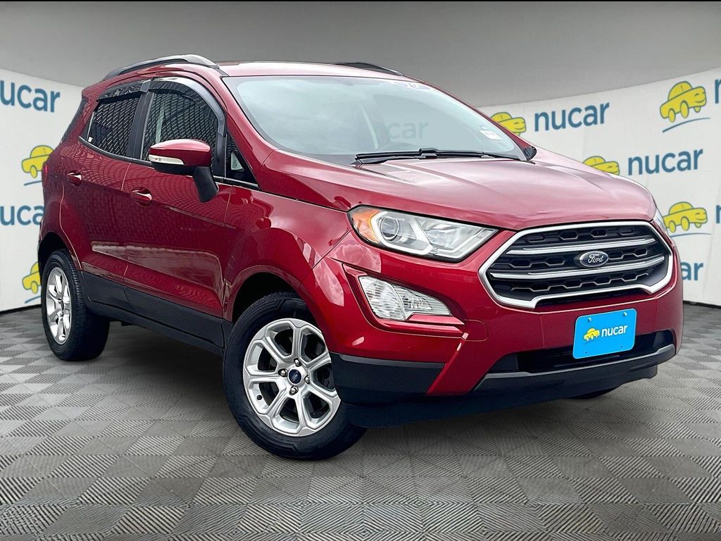Ruby Red Metallic 2019 Ford EcoSport SUV / Crossover Front-Wheel Drive 6-Speed Automatic