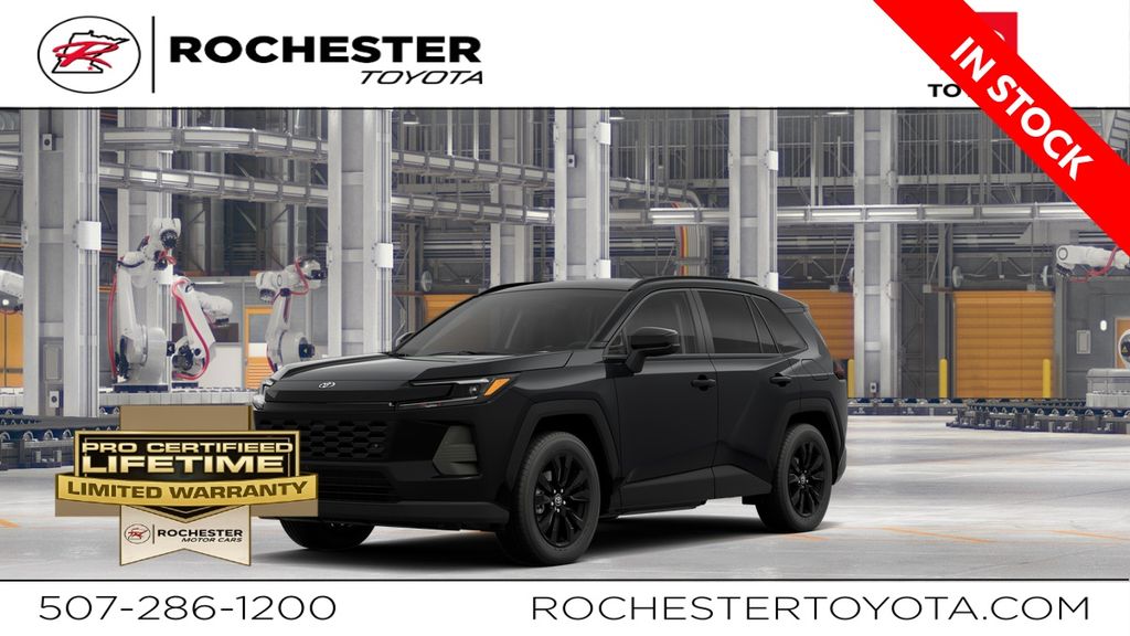 Black 2026 Toyota RAV4 SUV / Crossover All-Wheel Drive Continuously Variable Transmission