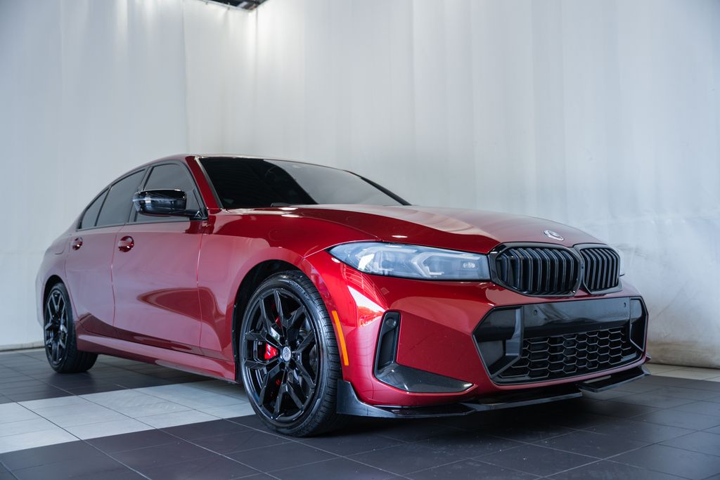 Vegas Red Metallic 2025 BMW 3 Series 330i xDrive Sedan All-Wheel Drive 8-Speed Automatic