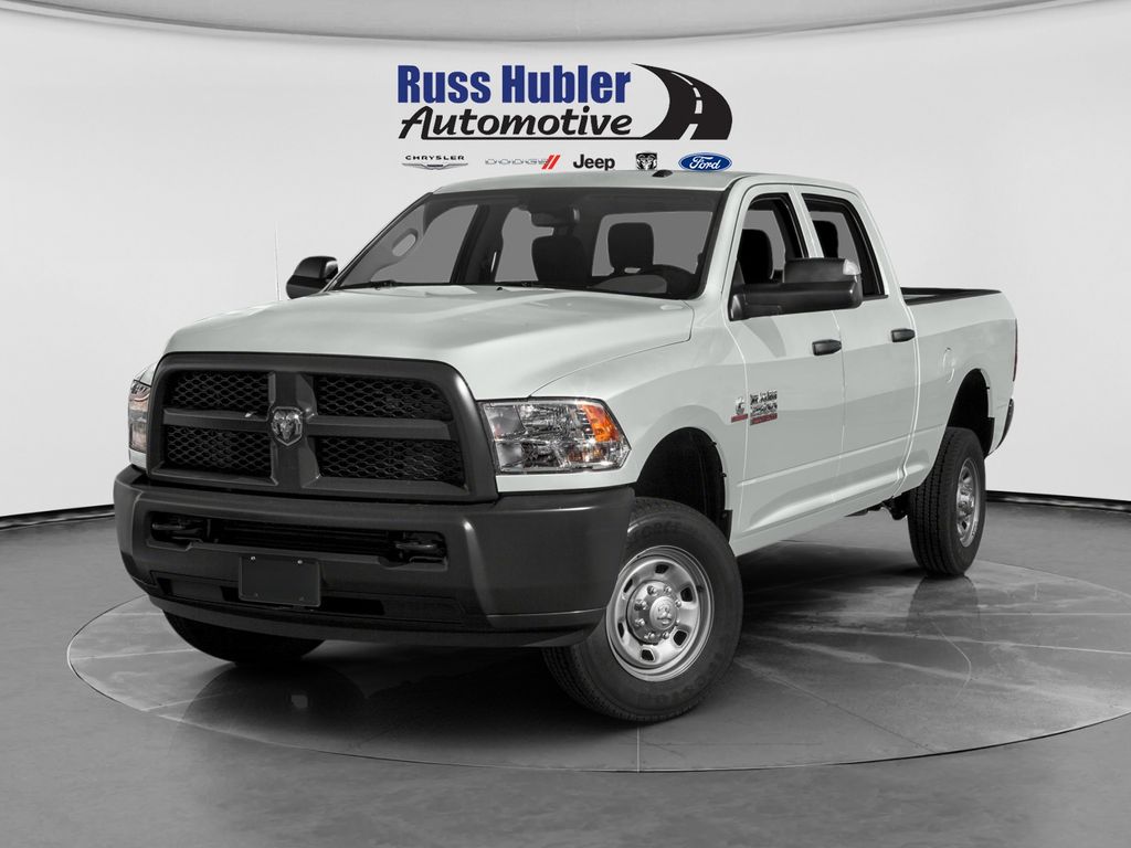 Bright White Clearcoat 2016 RAM 2500 Pickup Truck Four-Wheel Drive 6-Speed Automatic