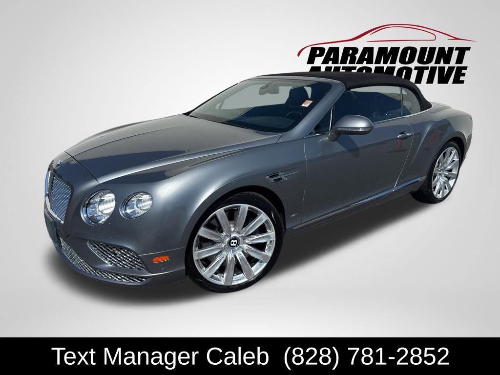2016 Bentley Continental GTC Convertible All-Wheel Drive 8-Speed Automatic