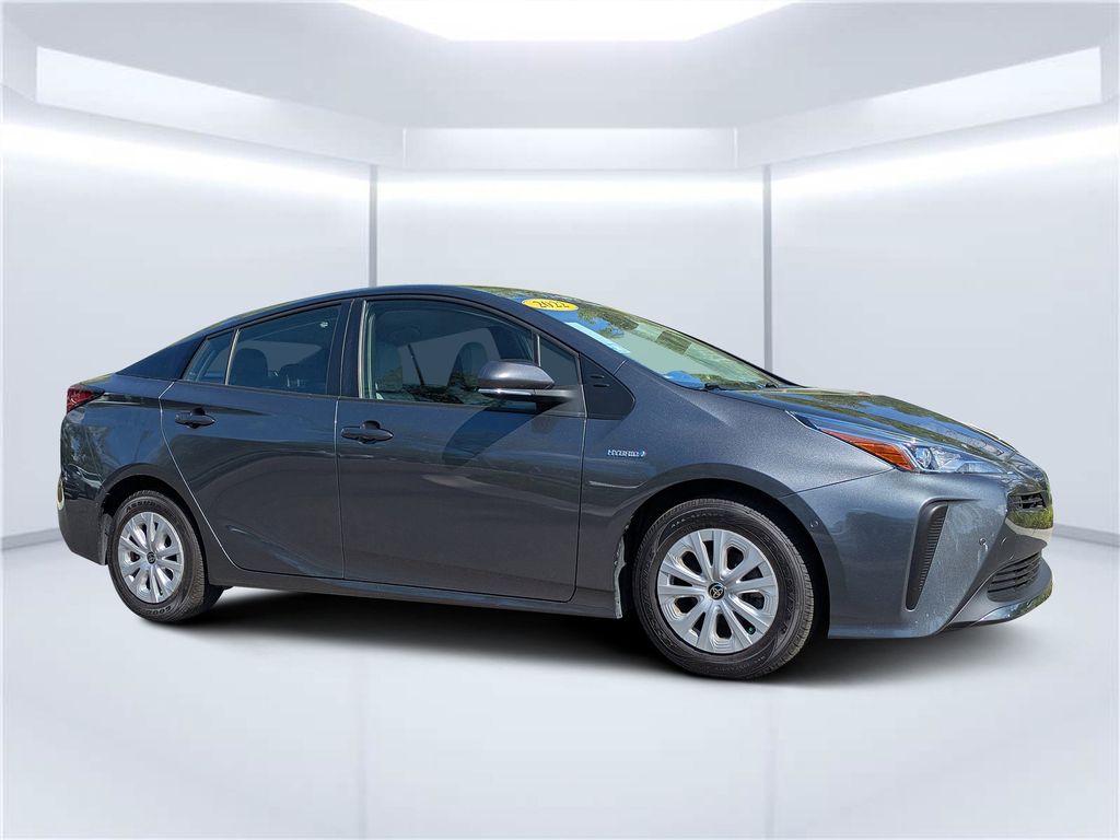 Magnetic Gray Metallic 2022 Toyota Prius LE FWD Hatchback Front-Wheel Drive Continuously Variable Transmission