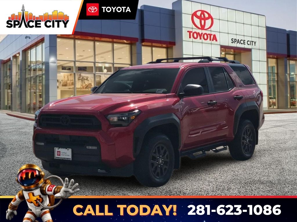 Red 2025 Toyota 4Runner SUV / Crossover Four-Wheel Drive 8-Speed Automatic