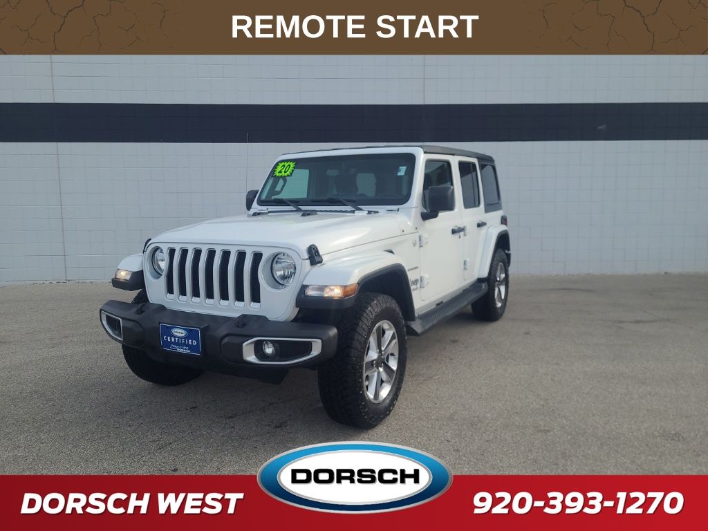 used 2020 Jeep Wrangler car, priced at $23,445