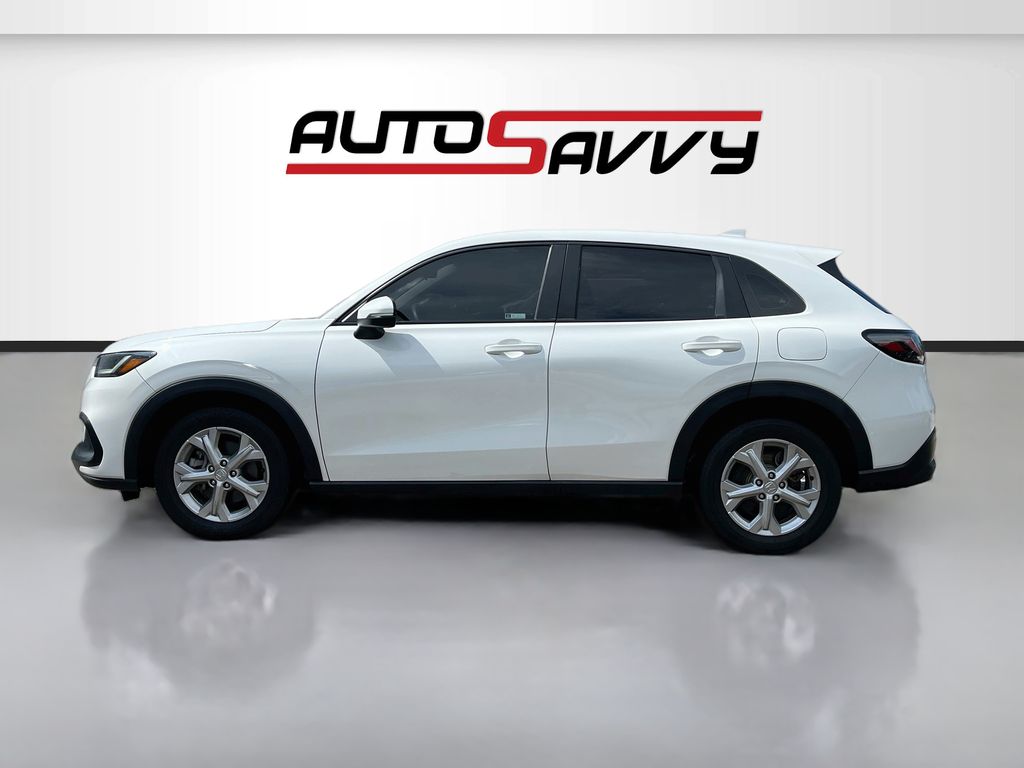 2023 Honda HR-V LX White at Central Houston Nissan