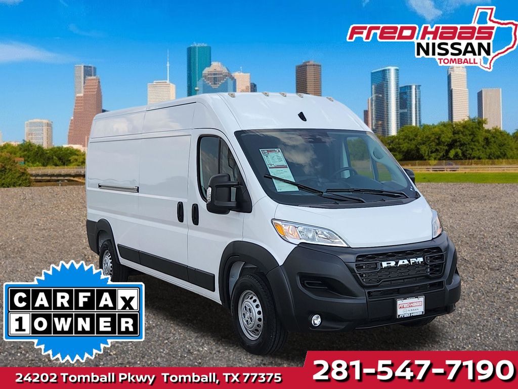 Bright White Clearcoat 2026 RAM ProMaster Van Front-Wheel Drive 9-Speed Automatic