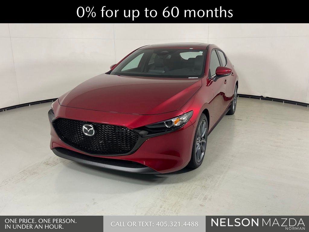 Soul Red Crystal Metallic 2026 Mazda MAZDA3 Hatchback Front-Wheel Drive 6-Speed Automatic