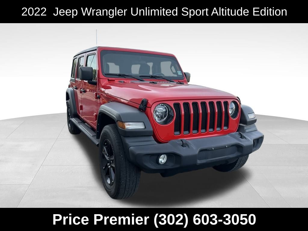2022 Jeep Wrangler Unlimited Sport Altitude 4WD