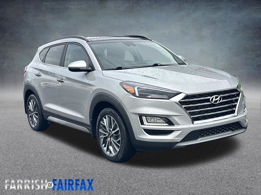 Stellar Silver 2021 Hyundai Tucson SUV / Crossover All-Wheel Drive 6-Speed Automatic