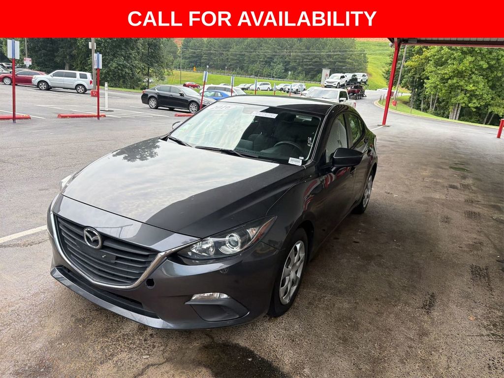Meteor Gray Mica 2016 Mazda MAZDA3 Sedan Front-Wheel Drive 6-Speed Automatic