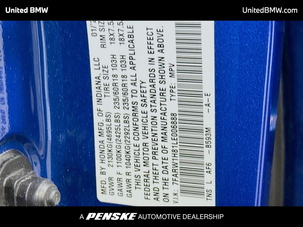 Thumbnail: 2020 Honda CR-V - 14