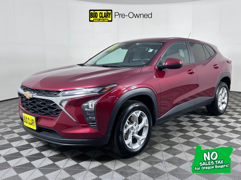 Red (Crimson Metallic) 2024 Chevrolet Trax LS FWD SUV / Crossover Front-Wheel Drive 6-Speed Automatic