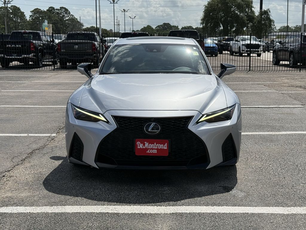 2023 Lexus IS 350 F SPORT Silver at Westside Lexus