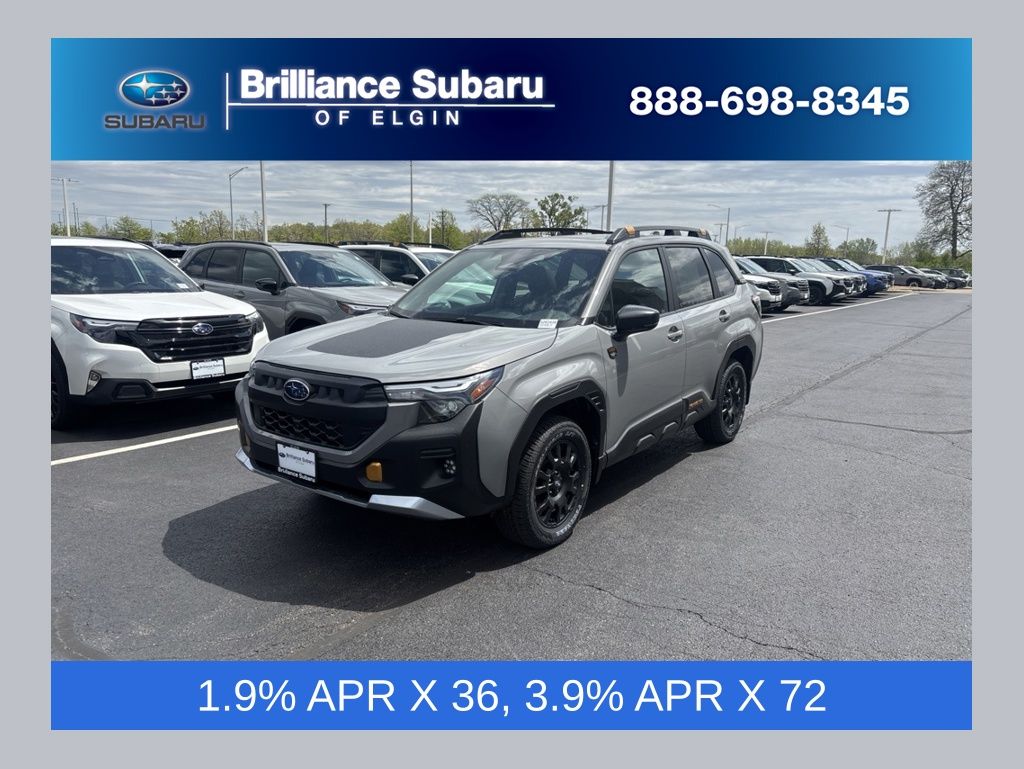 River Rock Pearl 2026 Subaru Forester SUV / Crossover All-Wheel Drive Continuously Variable Transmission