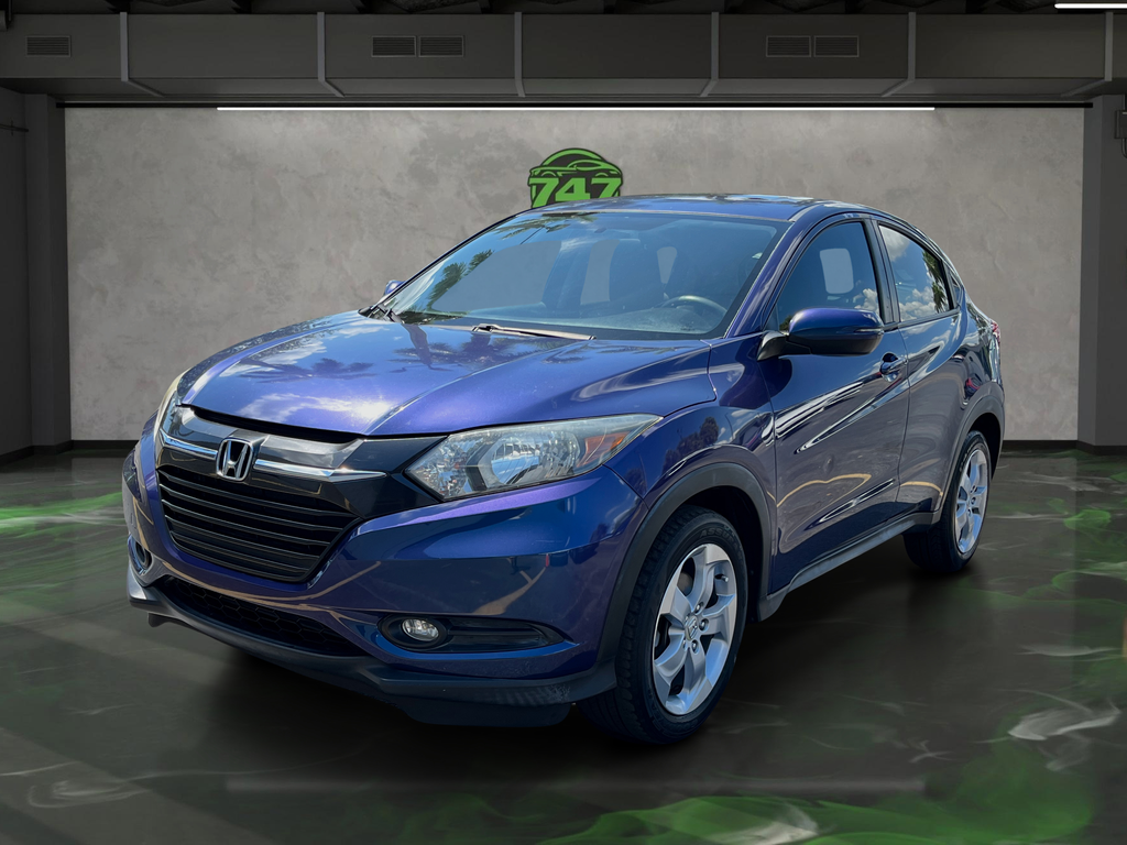 Blue 2016 Honda HR-V EX SUV / Crossover Front-Wheel Drive Continuously Variable Transmission