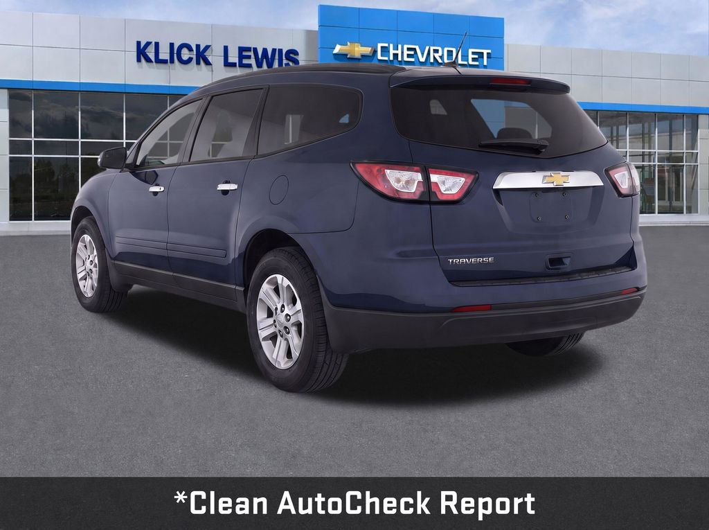 2017 Chevrolet Traverse LS Blue at Klick Lewis Buick Chevrolet