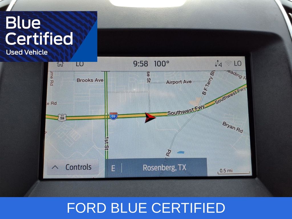 2019 Ford Edge Titanium Red at Bravo Nissan