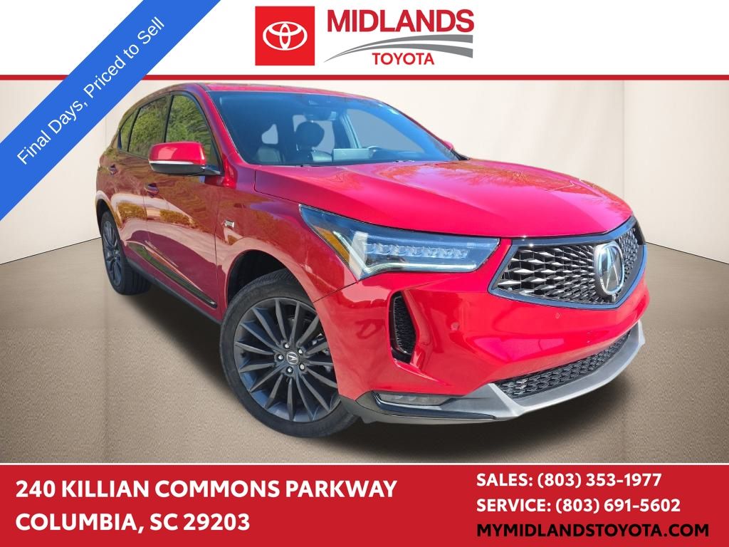 2023 Acura RDX SH-AWD with Advance and A-Spec Package